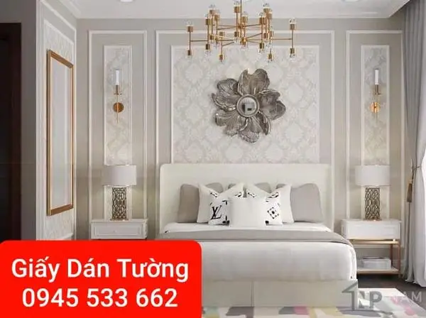 Giấy Dán Tường Hàn Quốc Cho Phòng Khách Nhà Phố Bình Dương 5 Giấy Dán Tường Hàn Quốc Cho Phòng Khách Nhà Phố Bình Dương