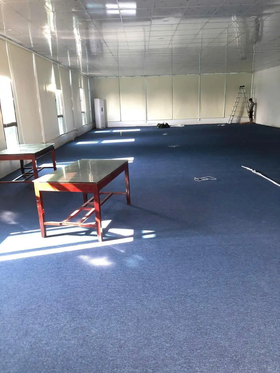 @@ Thi công thảm trải sàn văn phòng Dĩ An | 0945.533.662 9 Tham Cuon kho 3.97x30m 6