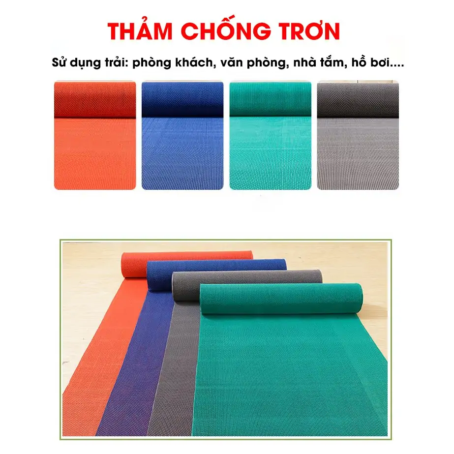 Thảm nhựa lưới tại Bình Dương💥0945.533.662💥 8 tham nhua luoi day 5 den 7mm chong tron
